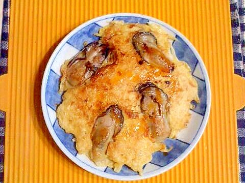 牡蠣のキャベツ焼き♪